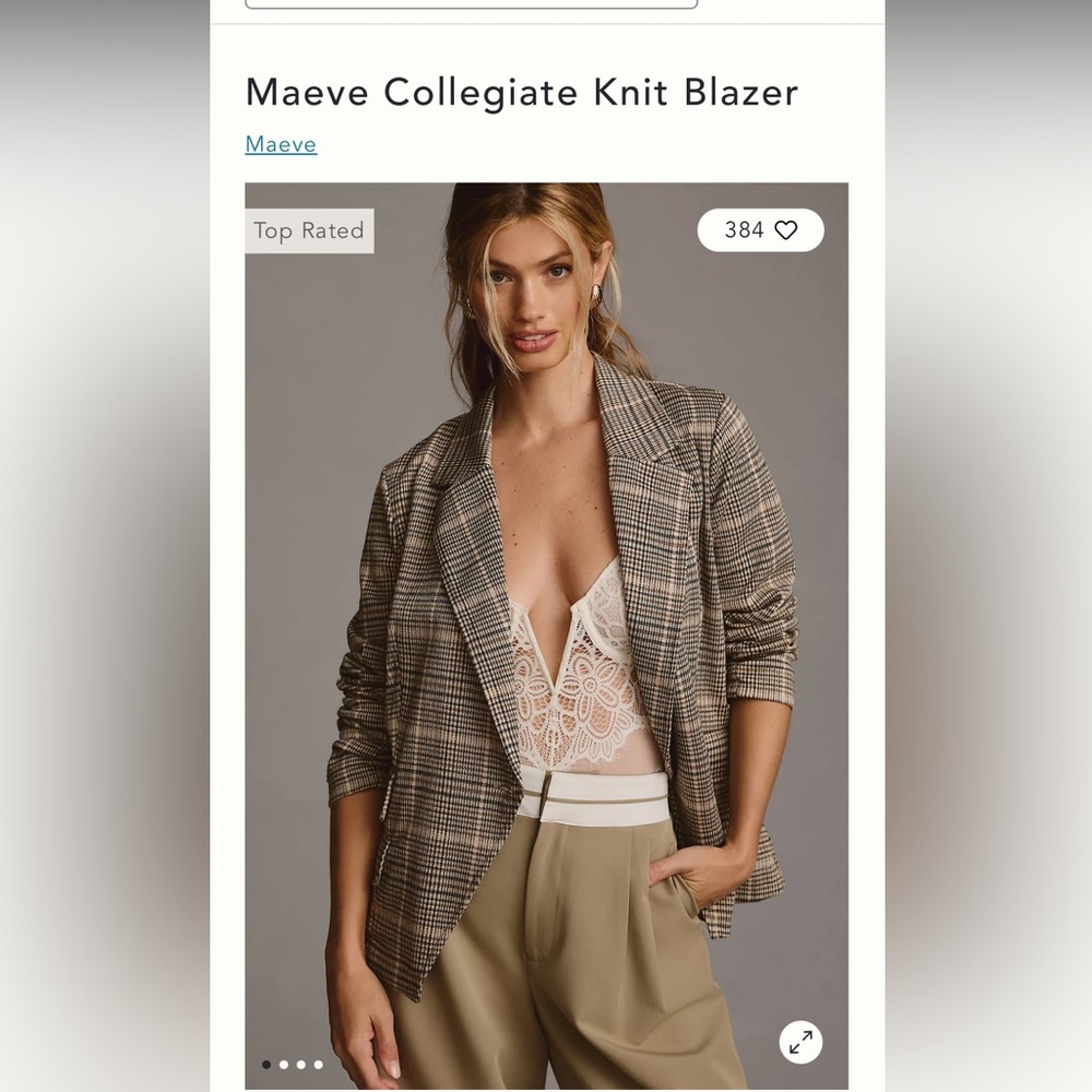 EUC Maeve Blazer by Anthropologie